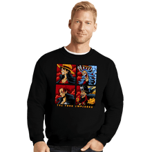 Load image into Gallery viewer, Daily_Deal_Shirts Crewneck Sweater, Unisex / Small / Black The Four Emperors
