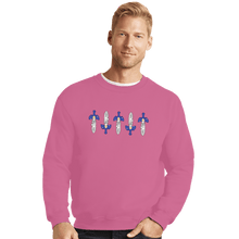 Load image into Gallery viewer, Daily_Deal_Shirts Crewneck Sweater, Unisex / Small / Azalea Five Swords Adventures
