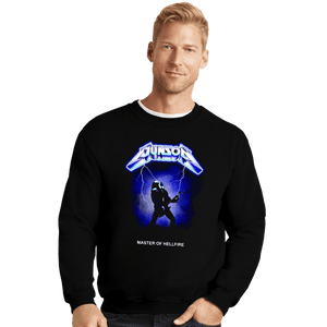 Secret_Shirts Crewneck Sweater, Unisex / Small / Black Master Of Hellfire (24 Hour Extended Sale)
