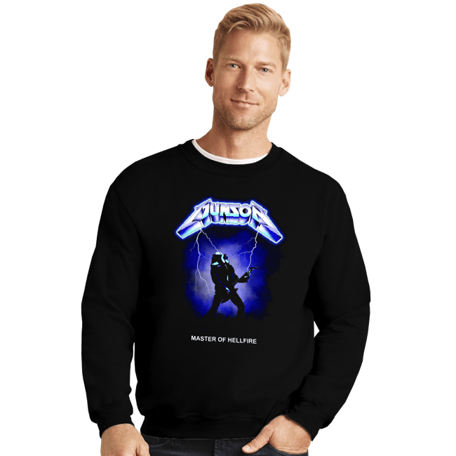 Secret_Shirts Crewneck Sweater, Unisex / Small / Black Master Of Hellfire (24 Hour Extended Sale)
