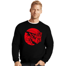 Load image into Gallery viewer, Secret_Shirts Crewneck Sweater, Unisex / Small / Black Yoshimitsu
