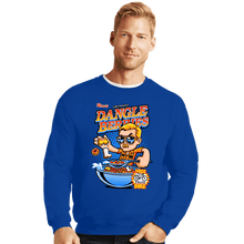 Load image into Gallery viewer, Daily_Deal_Shirts Crewneck Sweater, Unisex / Small / Royal Blue Dangle Berries

