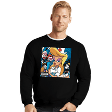 Load image into Gallery viewer, Secret_Shirts Crewneck Sweater, Unisex / Small / Black Hello Nurse 182
