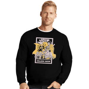 Shirts Crewneck Sweater, Unisex / Small / Black Join Golden Deer