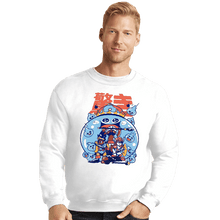 Load image into Gallery viewer, Secret_Shirts Crewneck Sweater, Unisex / Small / White Suprise Attack!
