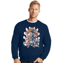 Load image into Gallery viewer, Secret_Shirts Crewneck Sweater, Unisex / Small / Navy Battle Of Destiny

