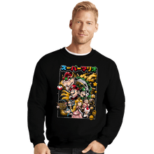 Load image into Gallery viewer, Daily_Deal_Shirts Crewneck Sweater, Unisex / Small / Black Brother&#39;s Journey
