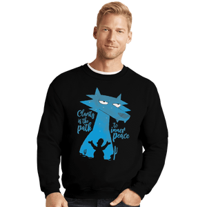 Secret_Shirts Crewneck Sweater, Unisex / Small / Black Space Coyote Secret Sale