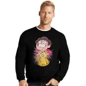 Shirts Crewneck Sweater, Unisex / Small / Black Steven and the Infinity Gems