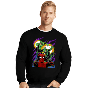 Secret_Shirts Crewneck Sweater, Unisex / Small / Black Wrong Universe