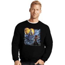 Load image into Gallery viewer, Shirts Crewneck Sweater, Unisex / Small / Black The Castle That Never Was

