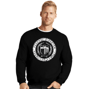 Secret_Shirts Crewneck Sweater, Unisex / Small / Black FEDRA