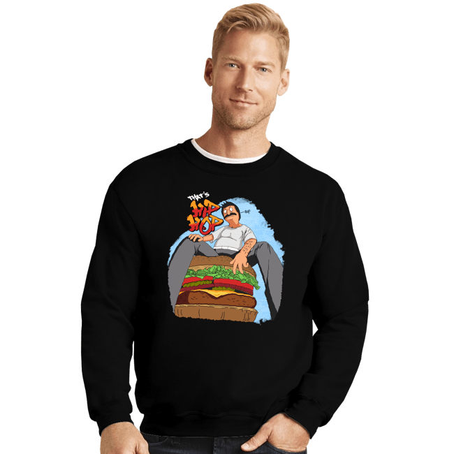 Secret_Shirts Crewneck Sweater, Unisex / Small / Black That's Hip Hop