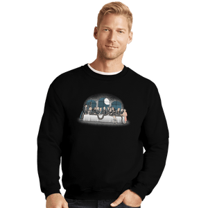 Shirts Crewneck Sweater, Unisex / Small / Black Bad Magic Dinner