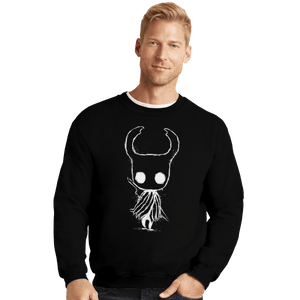 Shirts Crewneck Sweater, Unisex / Small / Black Hollow Sketch