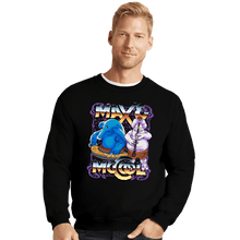 Load image into Gallery viewer, Secret_Shirts Crewneck Sweater, Unisex / Small / Black Max McCool
