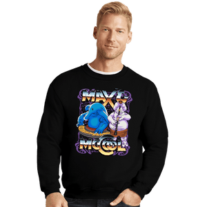 Secret_Shirts Crewneck Sweater, Unisex / Small / Black Max McCool