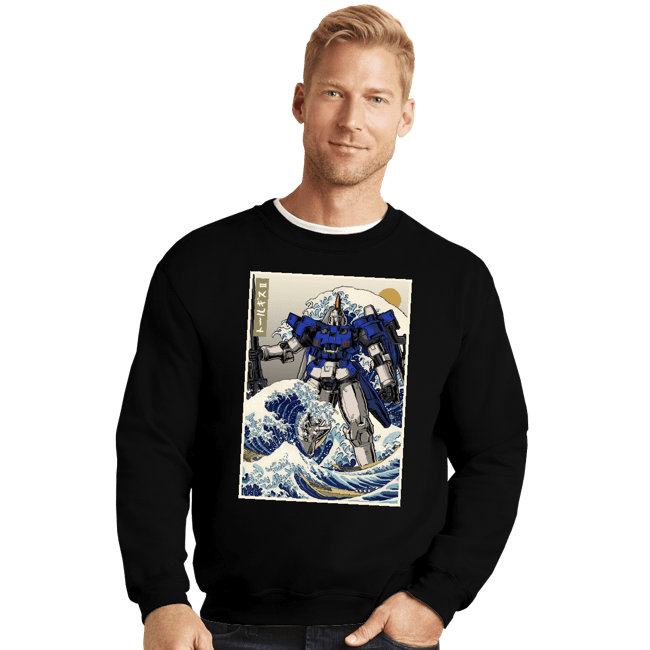 Shirts Crewneck Sweater, Unisex / Small / Black Tallgeese