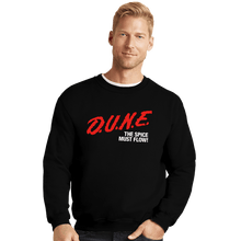 Load image into Gallery viewer, Daily_Deal_Shirts Crewneck Sweater, Unisex / Small / Black Desert Narcotic
