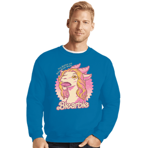 Secret_Shirts Crewneck Sweater, Unisex / Small / Sapphire Blea!