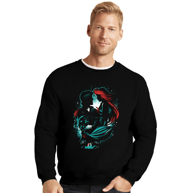 Shirts Crewneck Sweater, Unisex / Small / Black Part Of Your World