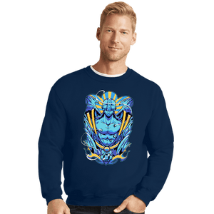 Secret_Shirts Crewneck Sweater, Unisex / Small / Navy Angemon!
