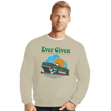 Load image into Gallery viewer, Shirts Crewneck Sweater, Unisex / Small / Sand Ever Given
