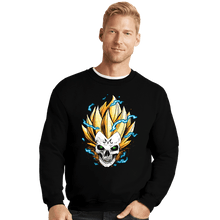 Load image into Gallery viewer, Daily_Deal_Shirts Crewneck Sweater, Unisex / Small / Black Majin Skeletron
