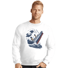 Load image into Gallery viewer, Shirts Crewneck Sweater, Unisex / Small / White The Wave Titanic
