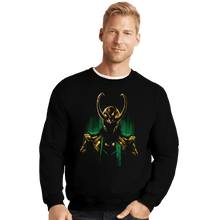 Load image into Gallery viewer, Secret_Shirts Crewneck Sweater, Unisex / Small / Black Mischief Armor
