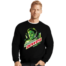 Load image into Gallery viewer, Daily_Deal_Shirts Crewneck Sweater, Unisex / Small / Black Mountain Dewey
