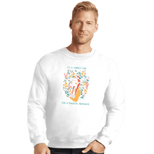 Load image into Gallery viewer, Shirts Crewneck Sweater, Unisex / Small / White Perfect Day
