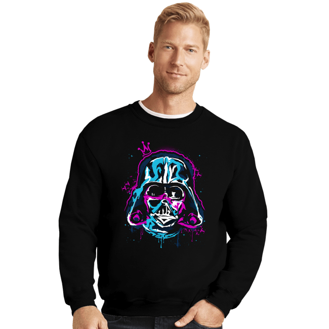 Shirts Crewneck Sweater, Unisex / Small / Black Sith Style