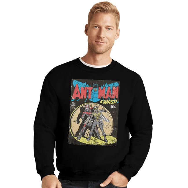 Shirts Crewneck Sweater, Unisex / Small / Black Antman And Wasp
