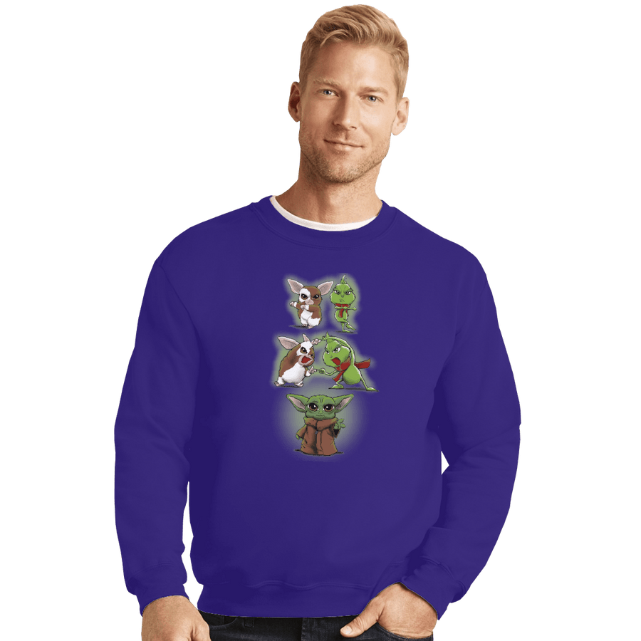 Shirts Crewneck Sweater, Unisex / Small / Violet Baby Fusion