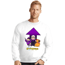 Load image into Gallery viewer, Daily_Deal_Shirts Crewneck Sweater, Unisex / Small / White Grumpyeye
