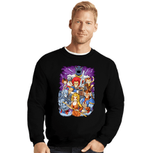 Load image into Gallery viewer, Daily_Deal_Shirts Crewneck Sweater, Unisex / Small / Black Hear The Roar
