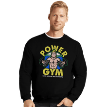 Load image into Gallery viewer, Secret_Shirts Crewneck Sweater, Unisex / Small / Black Lemillion Gym
