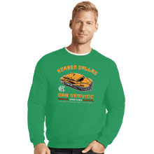 Load image into Gallery viewer, Daily_Deal_Shirts Crewneck Sweater, Unisex / Small / Irish Green Korben Dallas Taxi Service
