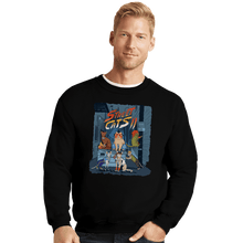 Load image into Gallery viewer, Shirts Crewneck Sweater, Unisex / Small / Black Street Cats II
