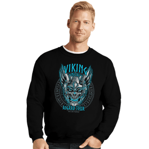 Secret_Shirts Crewneck Sweater, Unisex / Small / Black Viking Metal Sale