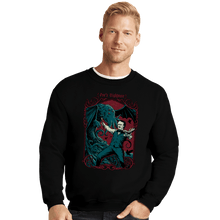 Load image into Gallery viewer, Secret_Shirts Crewneck Sweater, Unisex / Small / Black Poe&#39;s Nightmare
