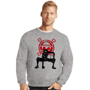 Shirts Crewneck Sweater, Unisex / Small / Sports Grey Crimson Gear 2nd