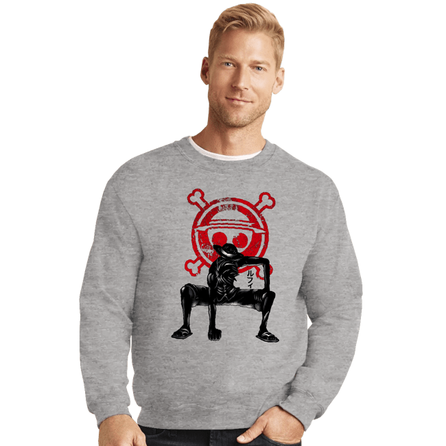 Shirts Crewneck Sweater, Unisex / Small / Sports Grey Crimson Gear 2nd