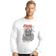 Load image into Gallery viewer, Shirts Crewneck Sweater, Unisex / Small / White Gundam Ink
