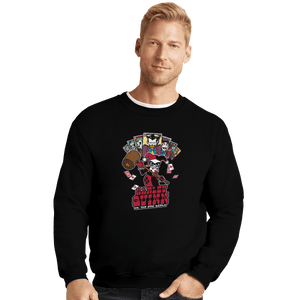 Shirts Crewneck Sweater, Unisex / Small / Black Harley VS The Mad World