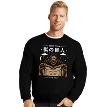 Load image into Gallery viewer, Shirts Crewneck Sweater, Unisex / Small / Black Zeke&#39;s Titan
