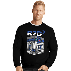Daily_Deal_Shirts Crewneck Sweater, Unisex / Small / Black R2DCubed