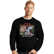 Load image into Gallery viewer, Shirts Crewneck Sweater, Unisex / Small / Black Straight Outta Los Santos
