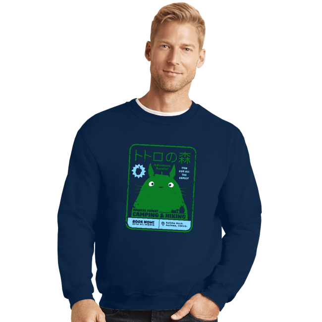 Last_Chance_Shirts Crewneck Sweater, Unisex / Small / Navy Adventure Awaits